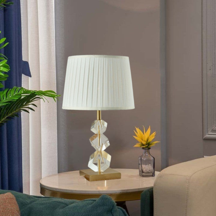 Lampa Stołowa kryształ Julia nowoczesna