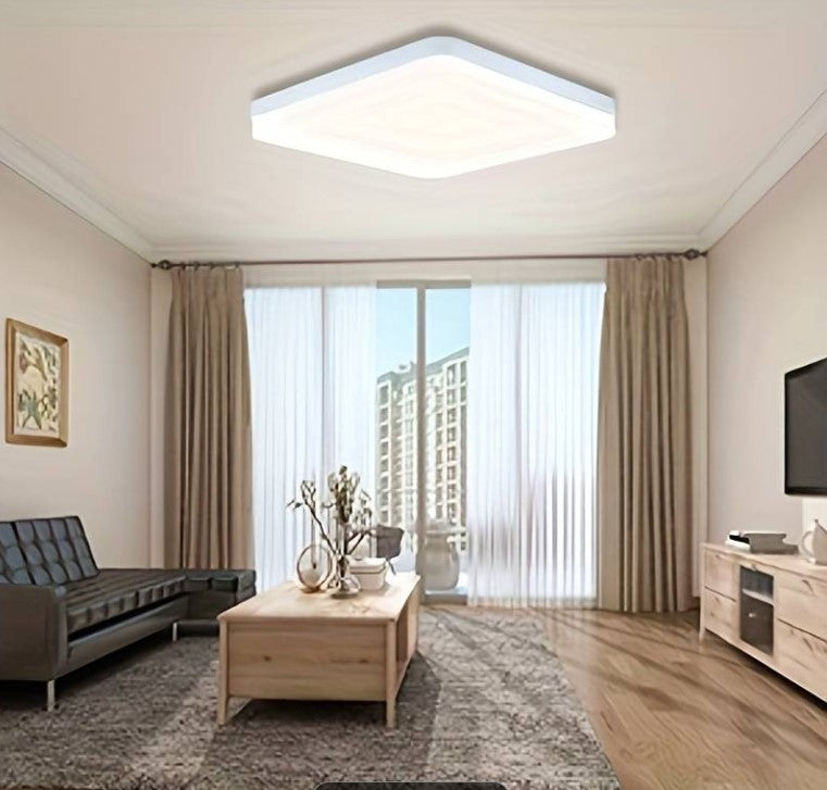 Plafon Sufitowy łazienkowy LED kwadratowy Wodoodporny IP 44, 48W, 30x30 cm