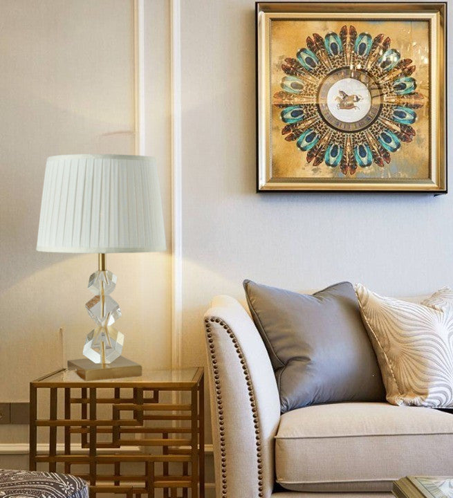 Lampa Stołowa kryształ Julia nowoczesna