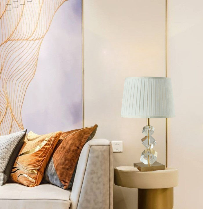 Lampa Stołowa kryształ Julia nowoczesna