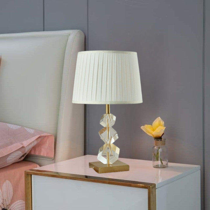 Lampa Stołowa kryształ Julia nowoczesna