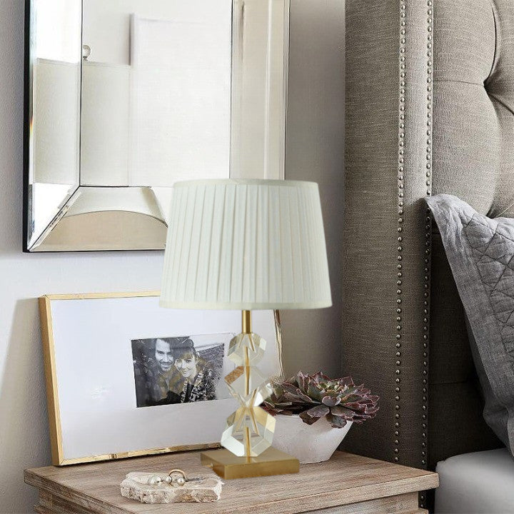 Lampa Stołowa kryształ Julia nowoczesna