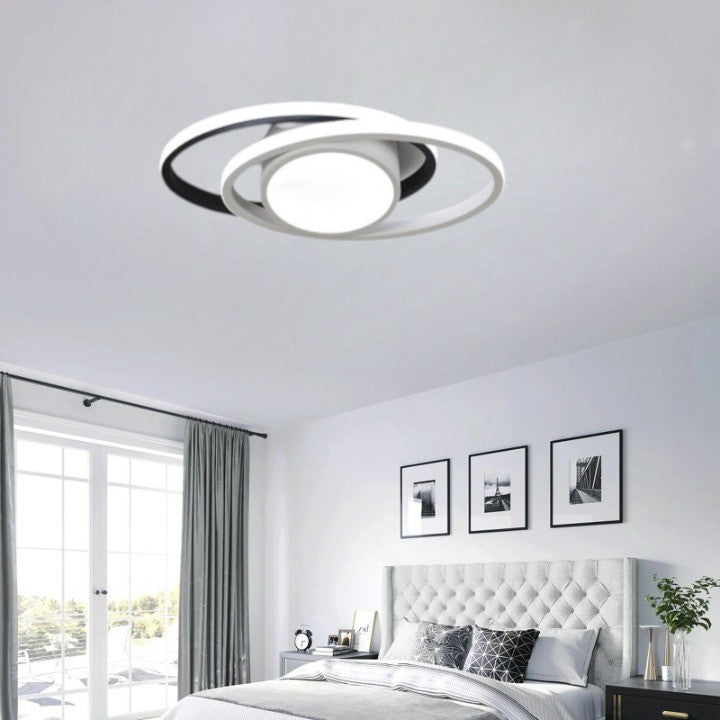 Plafon Sufitowy LED Oczko 39 W Barwa zmienna pilot