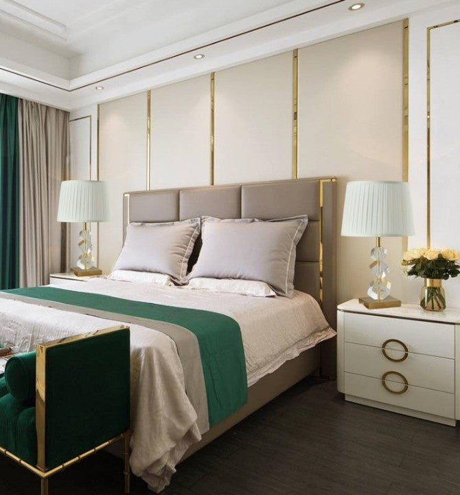 Lampa Stołowa kryształ Julia nowoczesna