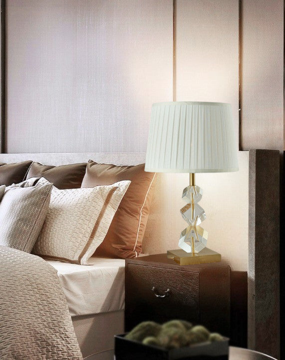 Lampa Stołowa kryształ Julia nowoczesna