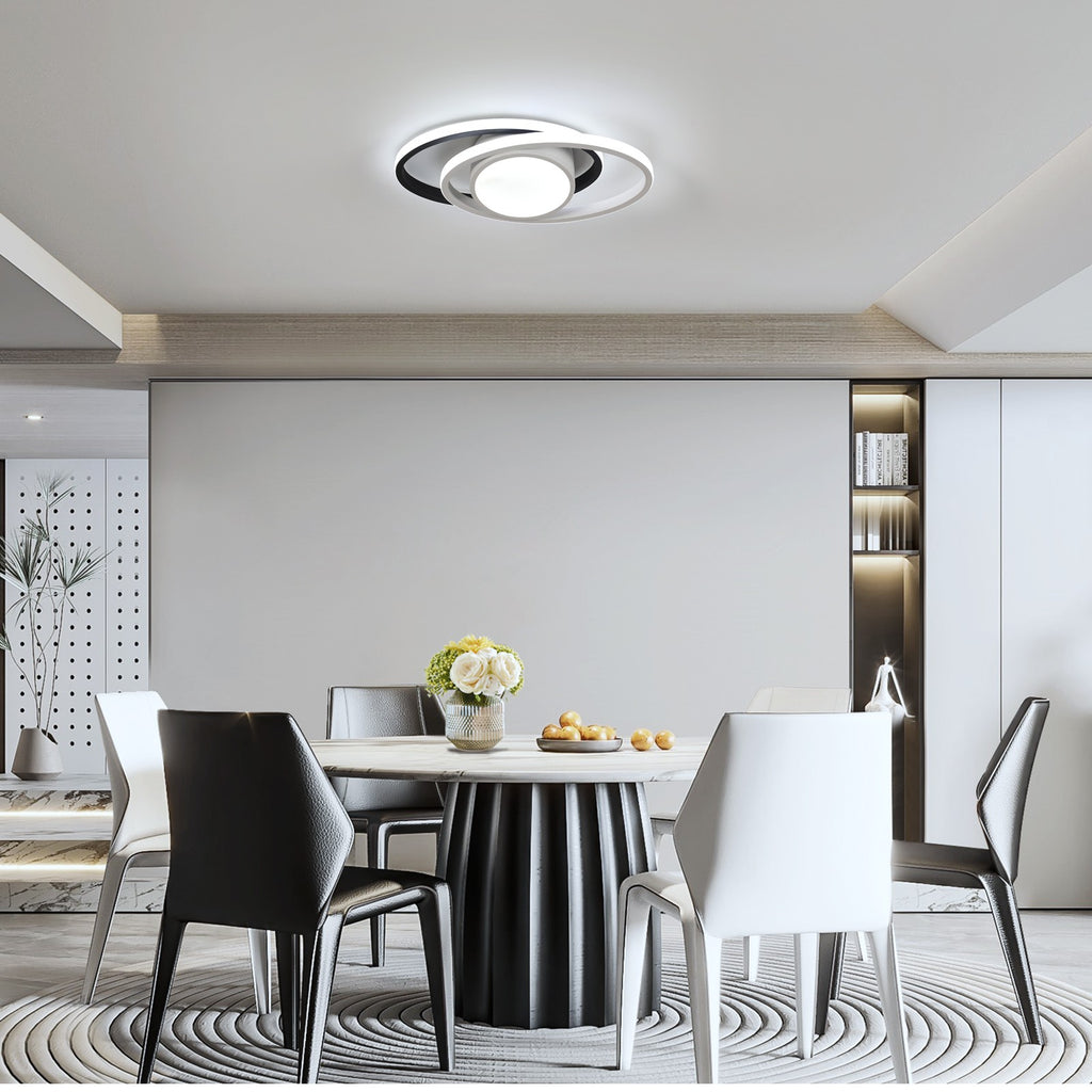 Plafon Sufitowy LED Oczko 39 W Barwa zmienna pilot