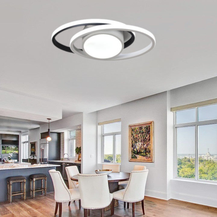 Plafon Sufitowy LED Oczko 39 W Barwa zmienna pilot