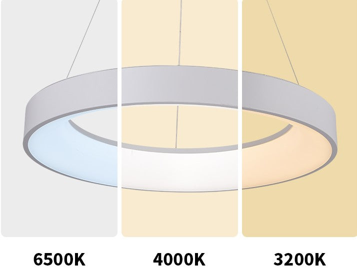 Lampa LED Sufitowa Oli Biała| 50cm|zmienne światło|pilot|32W|Nowoczesna