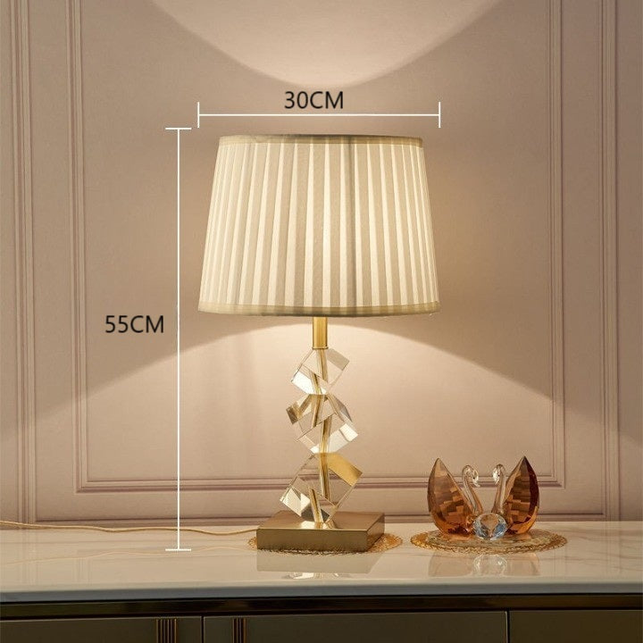 Lampa Stołowa kryształ Julia nowoczesna