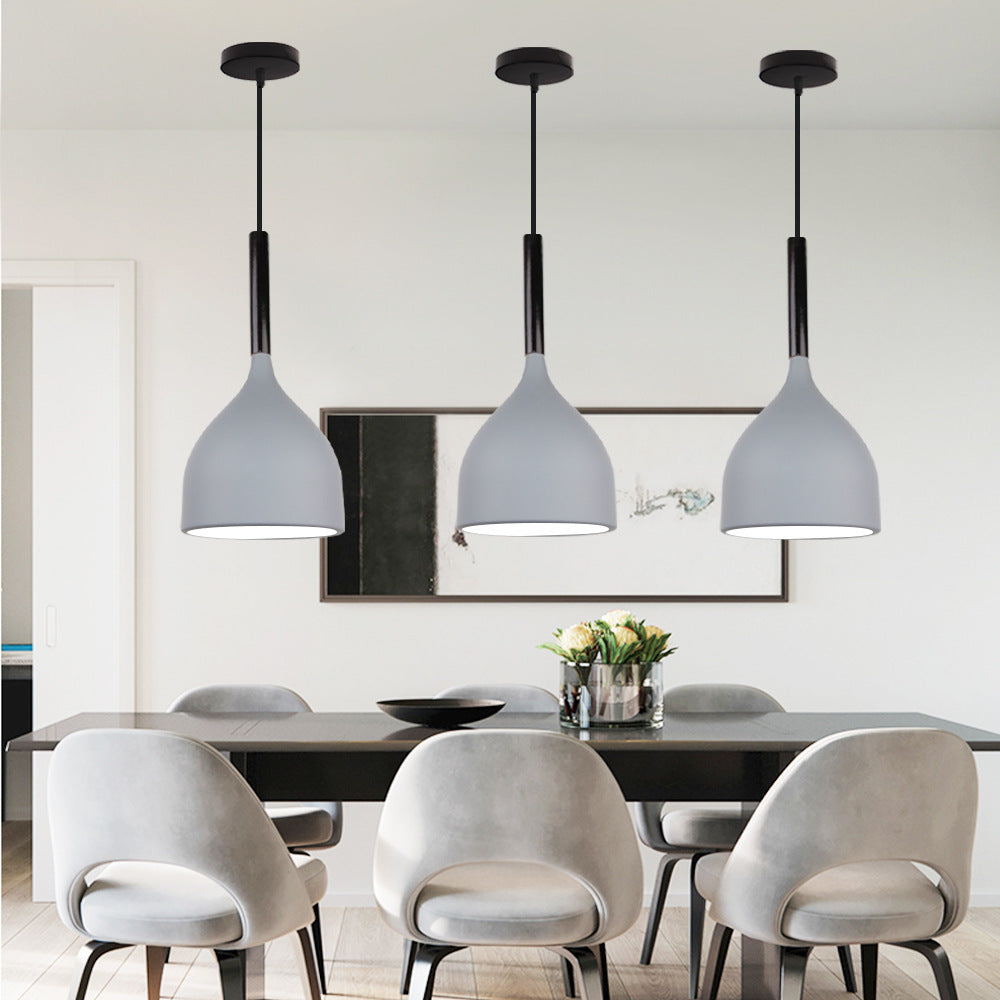 Lampa Sufitowa Nowoczesna wisząca Lumi|E27|Biała|Nowoczesna|17cm