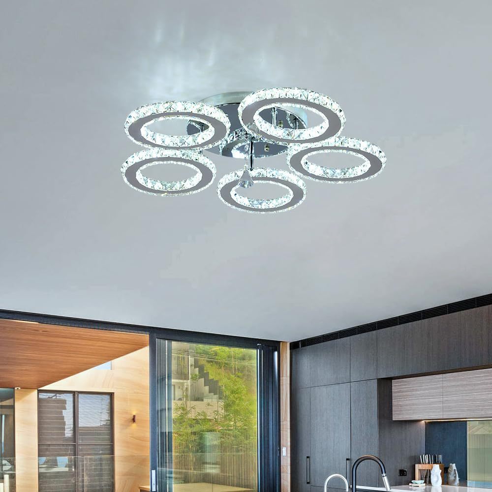 Lampa LED Sufitowa Galaxy 5 Pilot Trzy barwy zmienne ściemnianie 45W