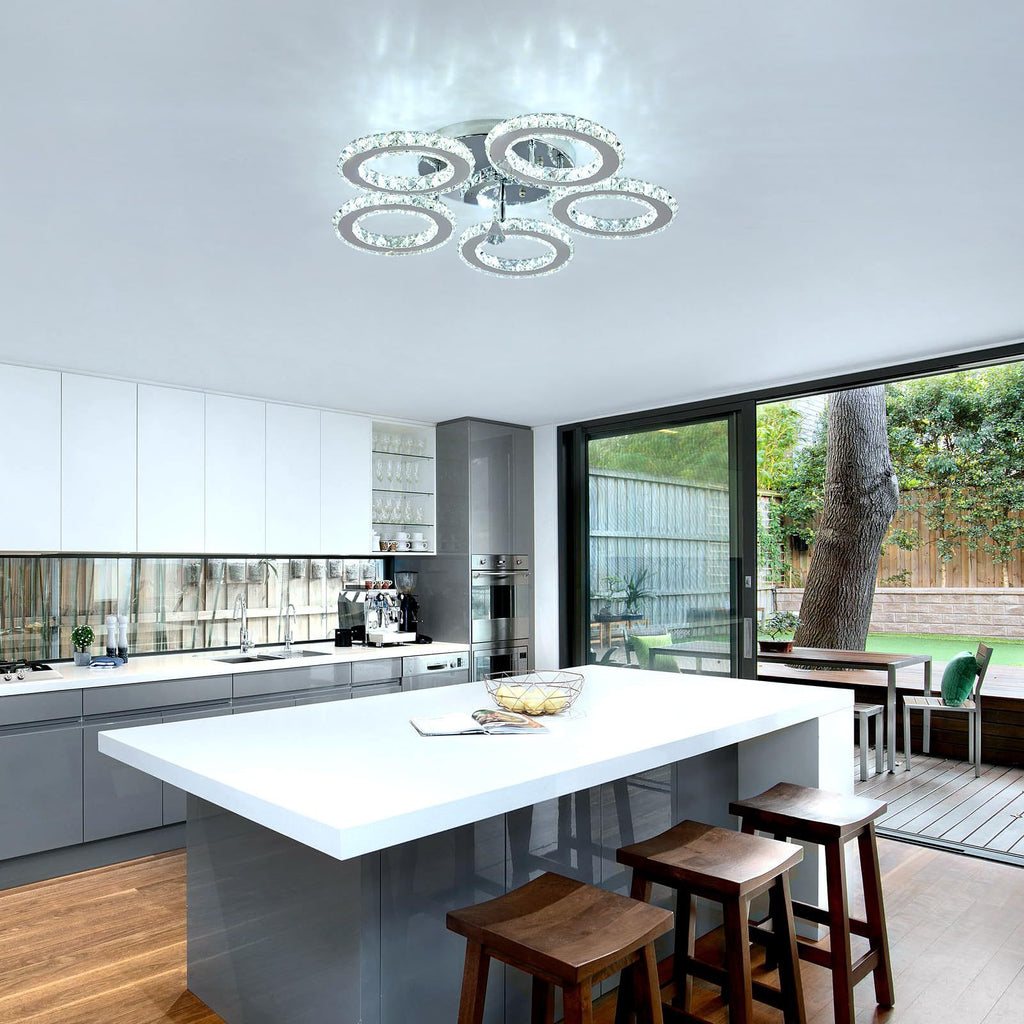 Lampa LED Sufitowa Galaxy 5 Pilot Trzy barwy zmienne ściemnianie 45W