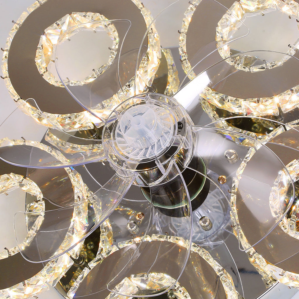 Lampa LED Sufitowa Galaxy 5 Wentylator funkcja ściemniania|60W|TRZY BARWY