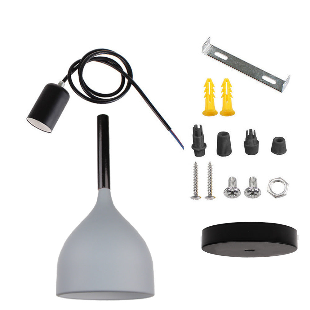 Lampa Sufitowa Nowoczesna wisząca Lumi|E27|Biała|Nowoczesna|17cm