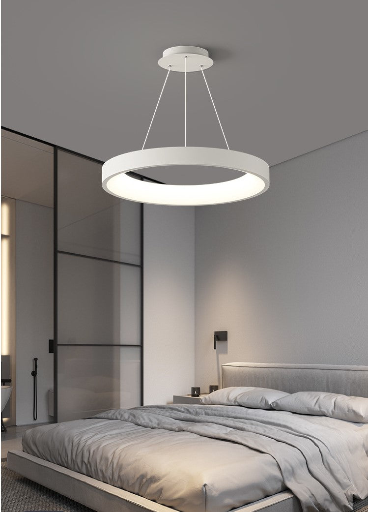 Lampa LED Sufitowa Oli Biała| 50cm|zmienne światło|pilot|32W|Nowoczesna