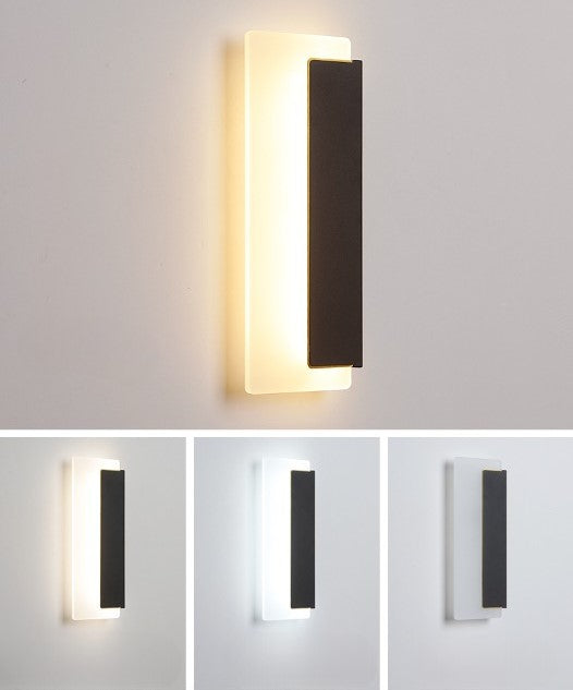 Nowoczesny kinkiet ścienny czarny Filip 32CM 10W Barwa zmienna